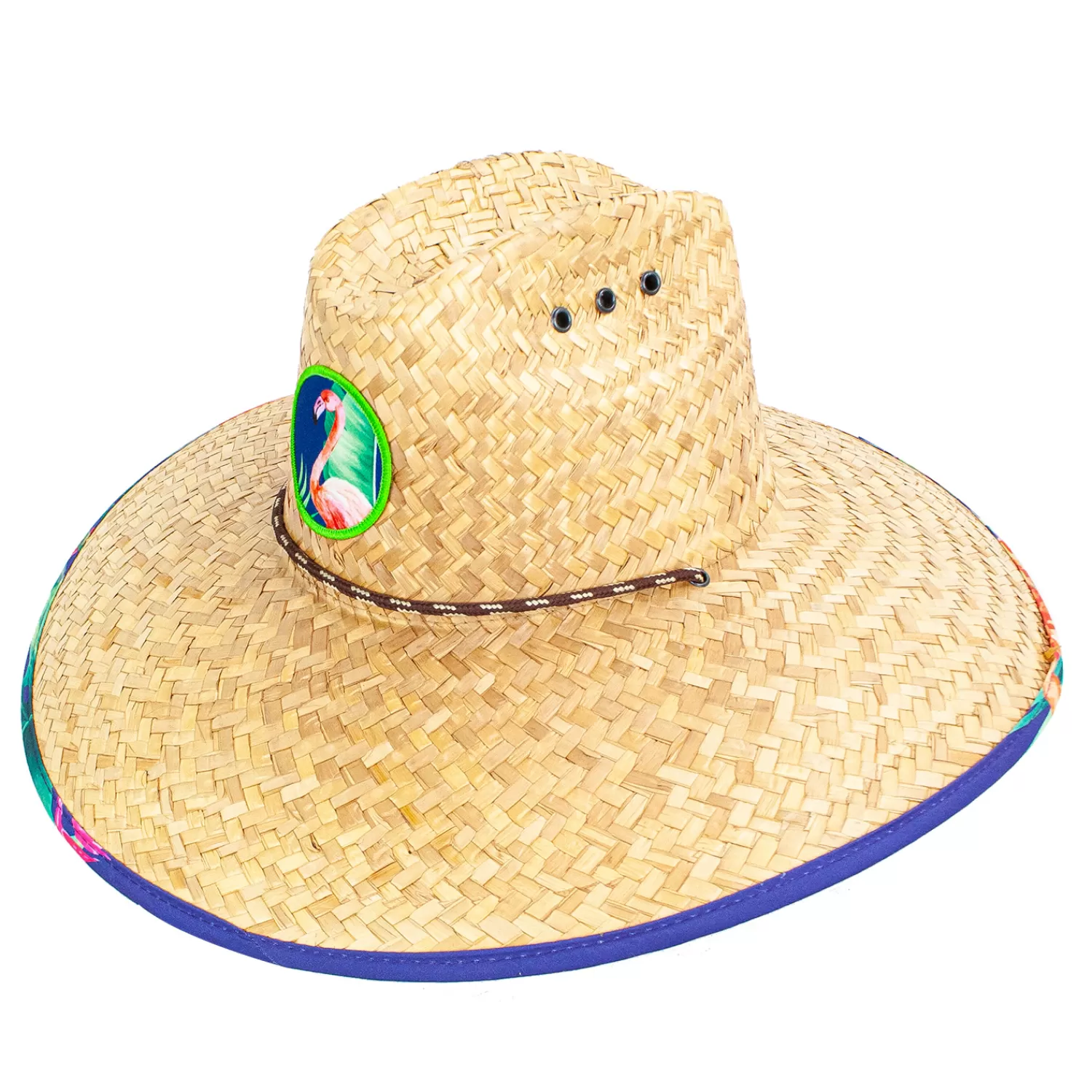 Flamingo 1 Straw Hat-Peter Grimm New